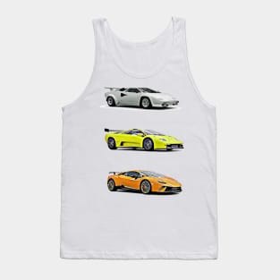 Italian Evolution Cartoon Tank Top